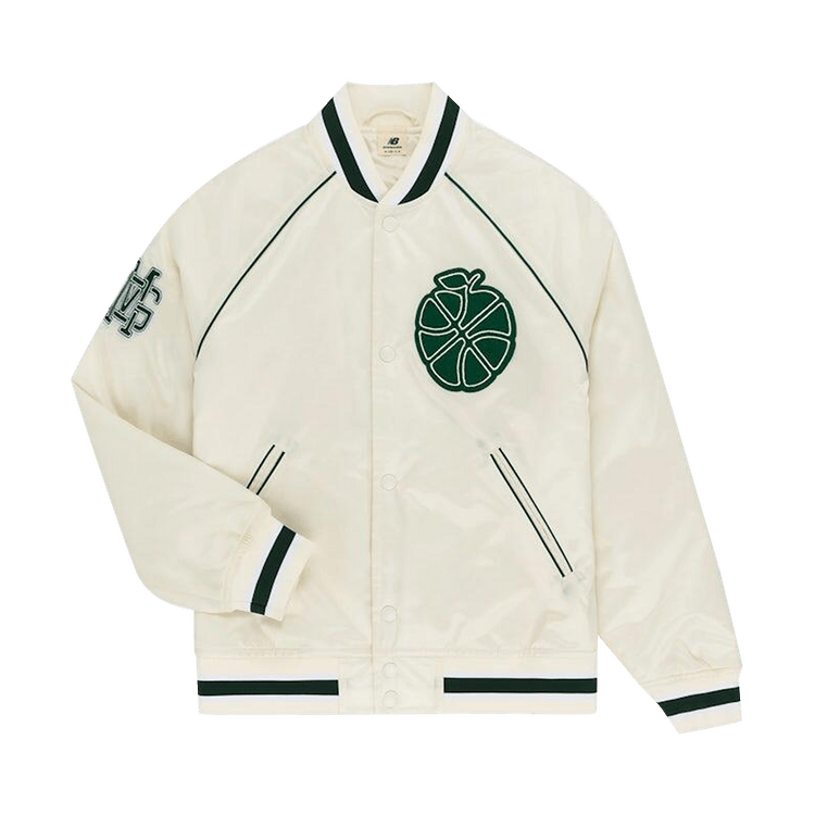 Aimé Leon Dore x New Balance Satin Team Track Jacket "Pristine"
