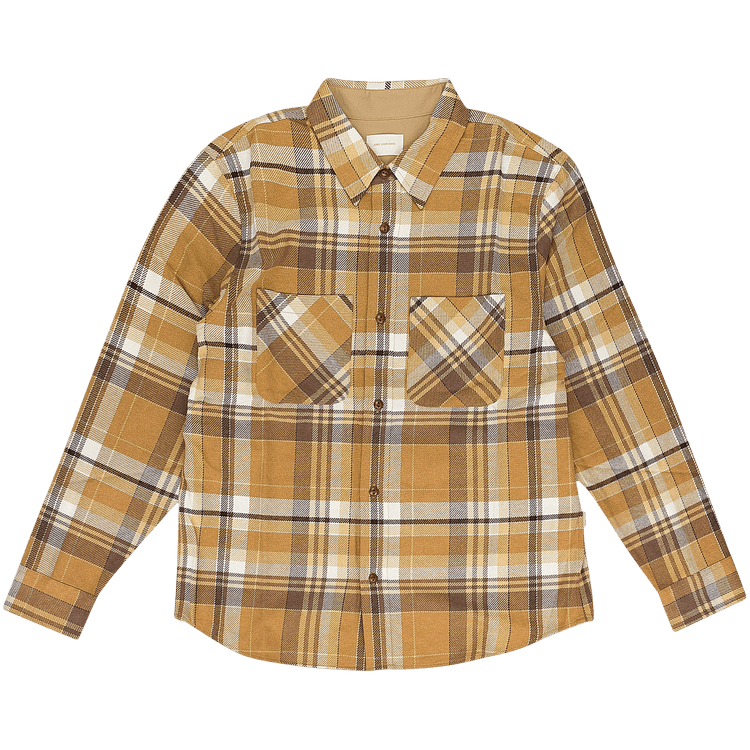 Aimé Leon Dore Plaid Cotton Button-Down Shirt "Brown Plaid"