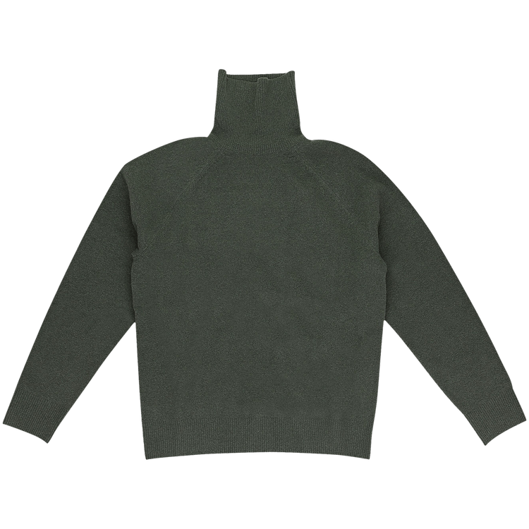 Aimé Leon Dore Boiled Wool Turtleneck Sweater "Deep Depths"