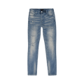 RtA Light Wash Distressed Skinny Jeans "Blue"