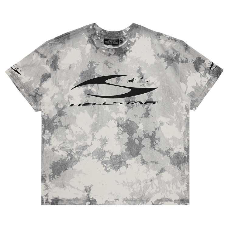 Hellstar H Cursive Logo T-Shirt "Grey"