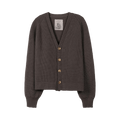 Basketcase Gallery Hench Knit Cardigan "Brown"