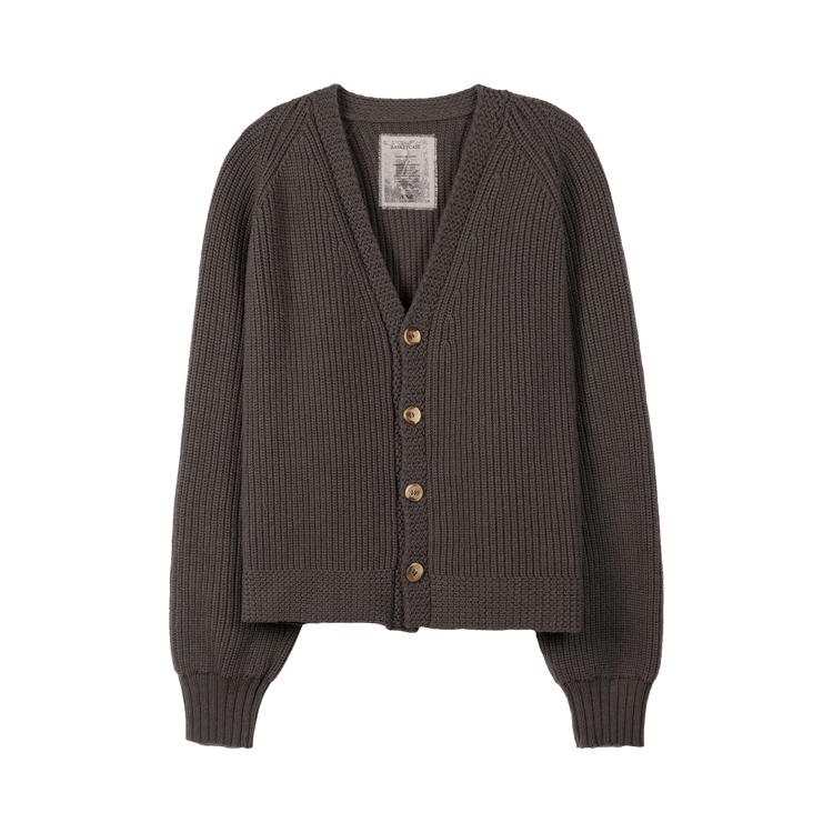 Basketcase Gallery Hench Knit Cardigan "Brown"