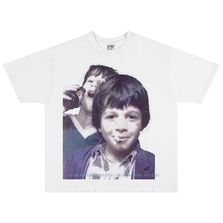 Basketcase Gallery American Soldier T-Shirt "White"