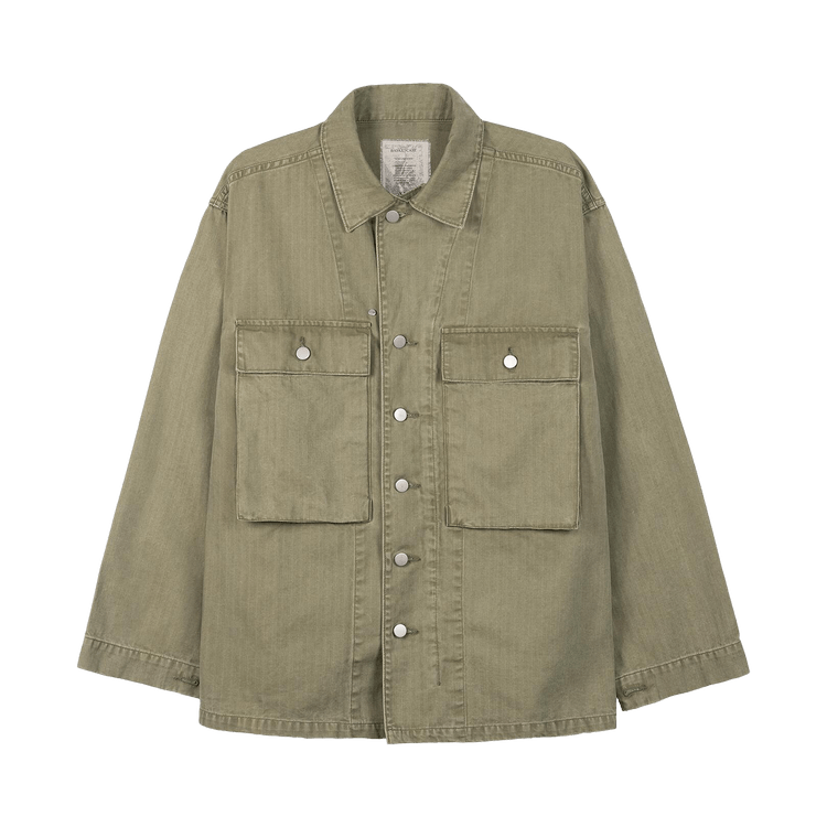 Basketcase Gallery Beatnik V2 Shirt "Military Green"