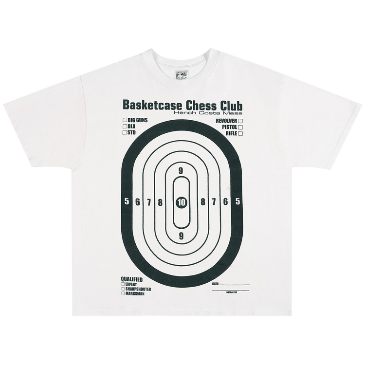 Basketcase Gallery Chessclub T-Shirt "White"