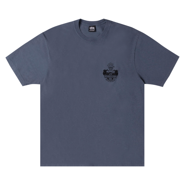 Stussy Built To Last Tee Pigment Dyed "Navy"