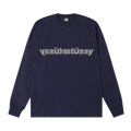 Stussy Mirror Long-Sleeve Tee "Navy"