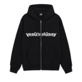 Stussy Mirror Zip Hoodie "Black"