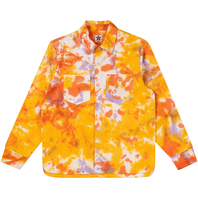 Eric Emanuel EE Tie Dye Shacket "Yellow"