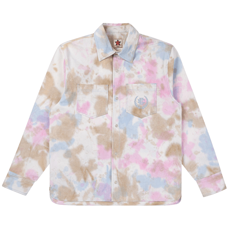 Eric Emanuel EE Tie Dye Shacket "Pink"