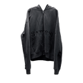 Satoshi Nakamoto Elliott Zip Up Hoodie "Washed Black"