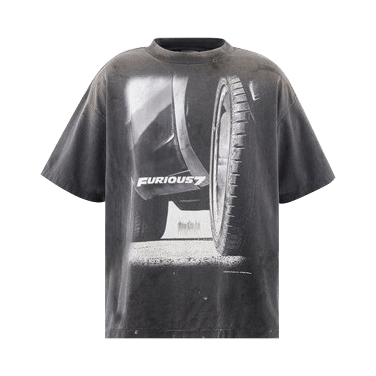 SAINT Mxxxxxx Furious 7 Short Sleeve Tee "Black"