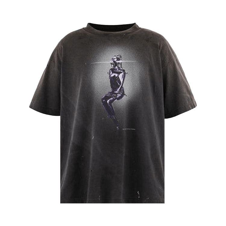 SAINT Mxxxxxx Mask Srym Short Sleeve Tee "Black"
