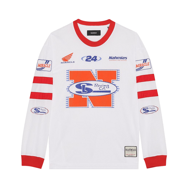 Nahmias Racing Mesh Jersey "White"