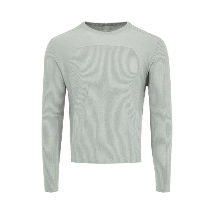 Rick Owens Ribbed Geo Sweatshirt "Washed Indigo"