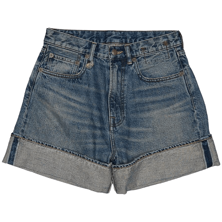 R13 Nina Short "Barter Indigo"