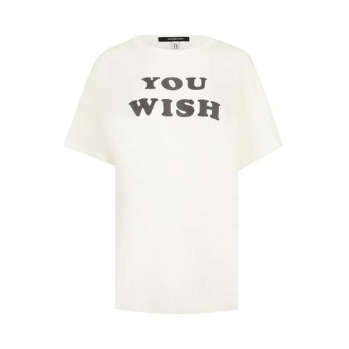 R13 You Wish Boy T "Ecru"