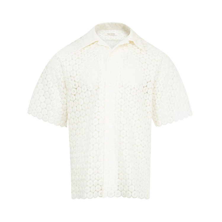 Wales Bonner Highlife Bowling Shirt "White"