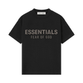 Fear of God Essentials Kids Classic Crew Neck T-Shirt "Jet Black"