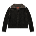 Eckhaus Latta Huddle Zip Sweater "Blackbird"