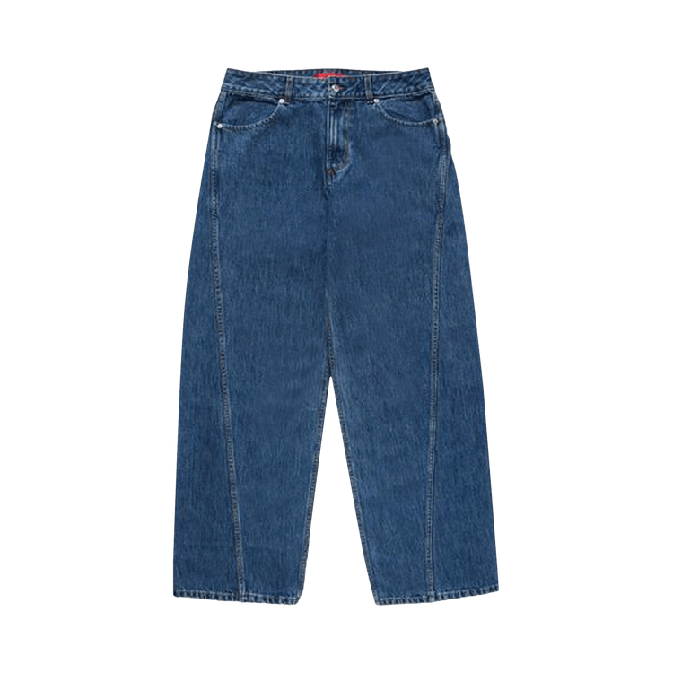Eckhaus Latta Bend Jeans "Vintage Indigo"