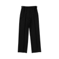 Alexander McQueen Wide Leg Trousers "Black"
