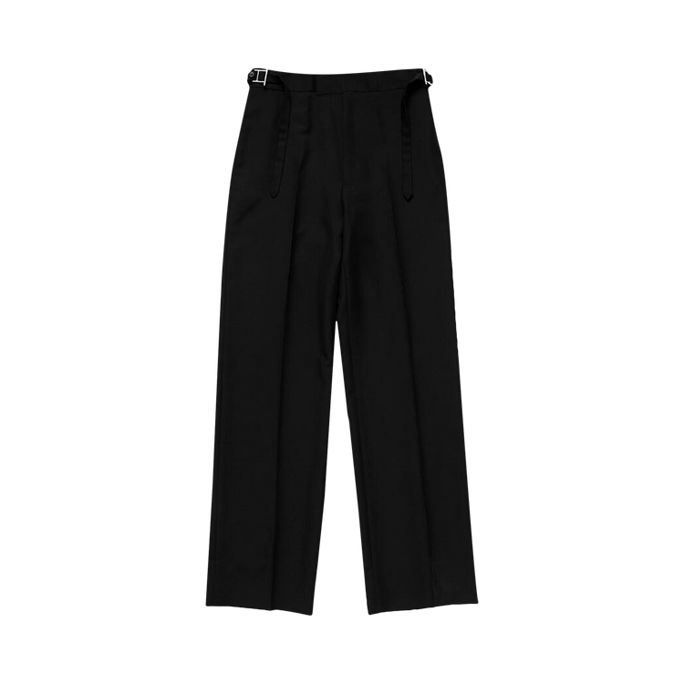 Alexander McQueen Wide Leg Trousers "Black"