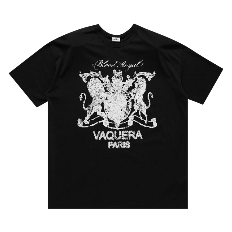 VAQUERA Shoulder Pads T-Shirt "Black"