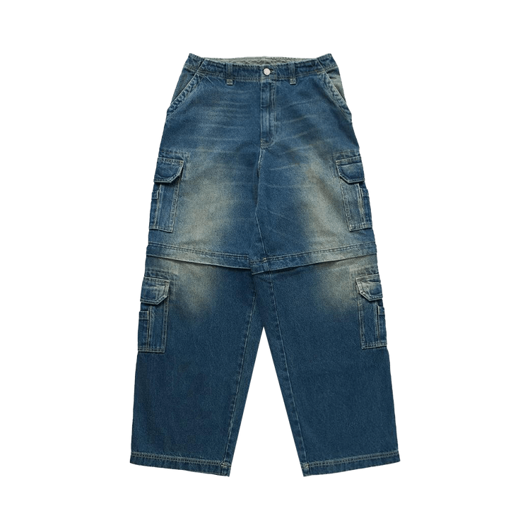 Vetements Hip Hop Cargo Jeans "Vintage Navy"
