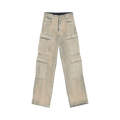 Rick Owens DRKSHDW Womens Double Cargo Jeans "Mineral Pearl"