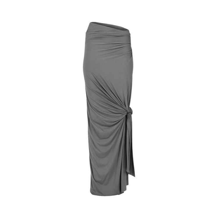 Entire Studios Lumiere Scarf Skirt "Deep Grey"