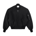 Entire Studios Broad Wool Bomber "Black"
