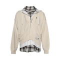 Maison Mihara Yasuhiro Triple Layered Knit Cardigan "White"