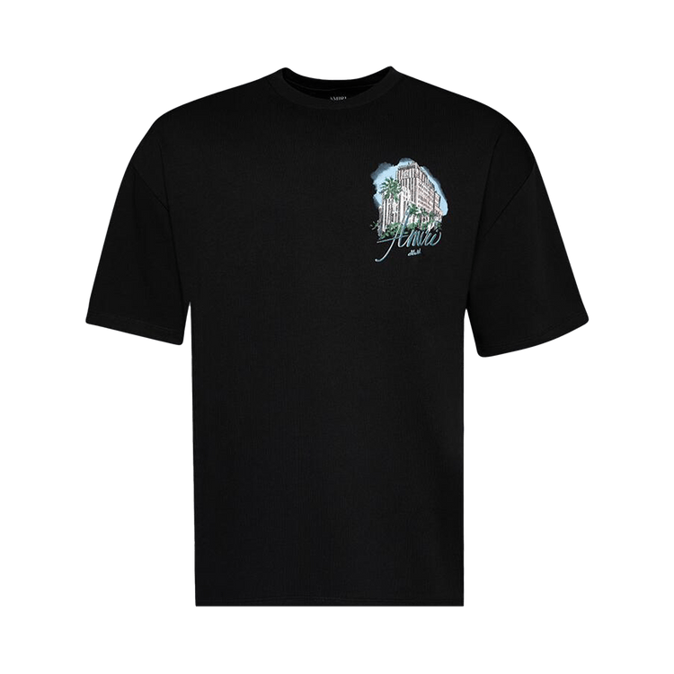 Amiri Hotel Oversized Tee "Black"