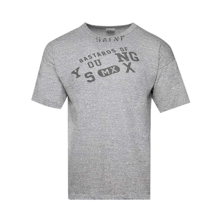 SAINT Mxxxxxx BJ Short-Sleeve Tee "Gray"