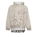 Maison Mihara Yasuhiro Triple Layered Hoodie "White"