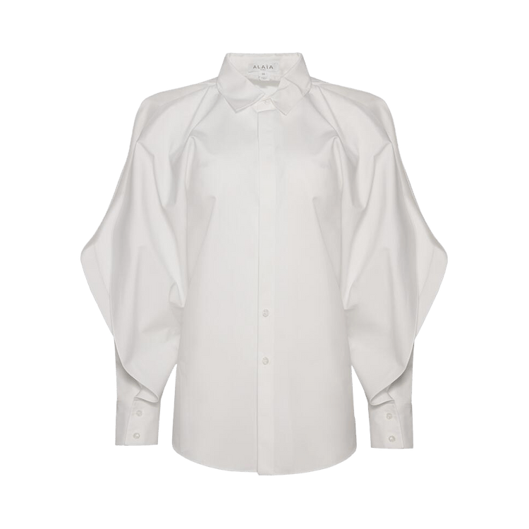 Alaïa Round Shirt "Blanc"