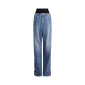 Alaïa Snap Jeanss "Bieu Vintage"
