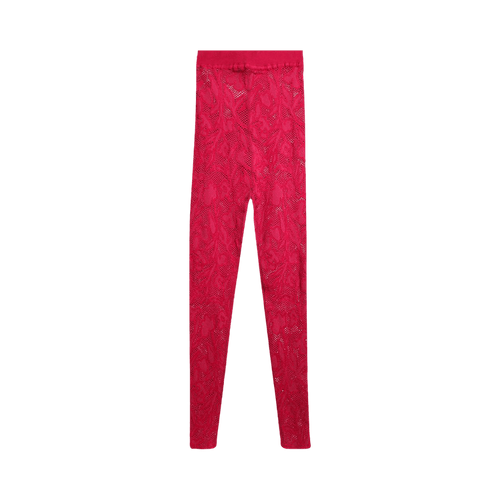 Alaïa Lace Leggings "Fuchsia"