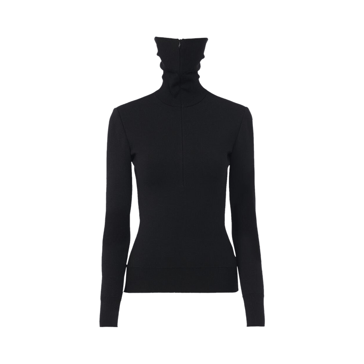 Alaïa Turtleneck Jumper "Noir Alaia"