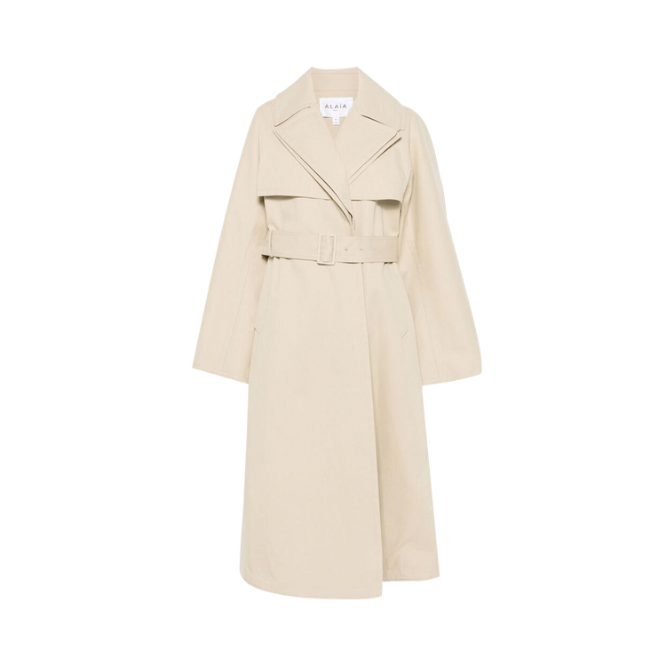 Alaïa Trench Coat "Beige"