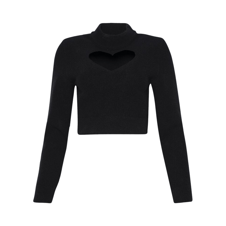 Alaïa Heart Jumper "Noir"