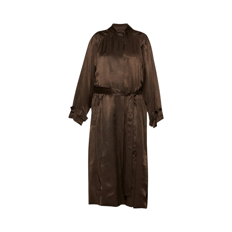 The Row Ryo Coat "Dark Brown"