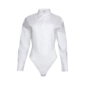Alaïa Layer Bodyshirt "Blanc"