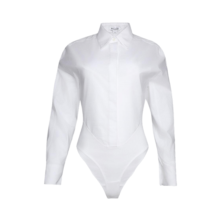 Alaïa Layer Bodyshirt "Blanc"