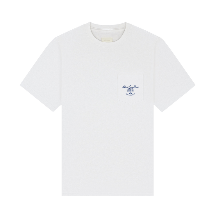 Aimé Leon Dore General Store Pocket Tee "Bright White"