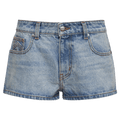 Rhude Low-Waist Denim Short "Light Inidigo"