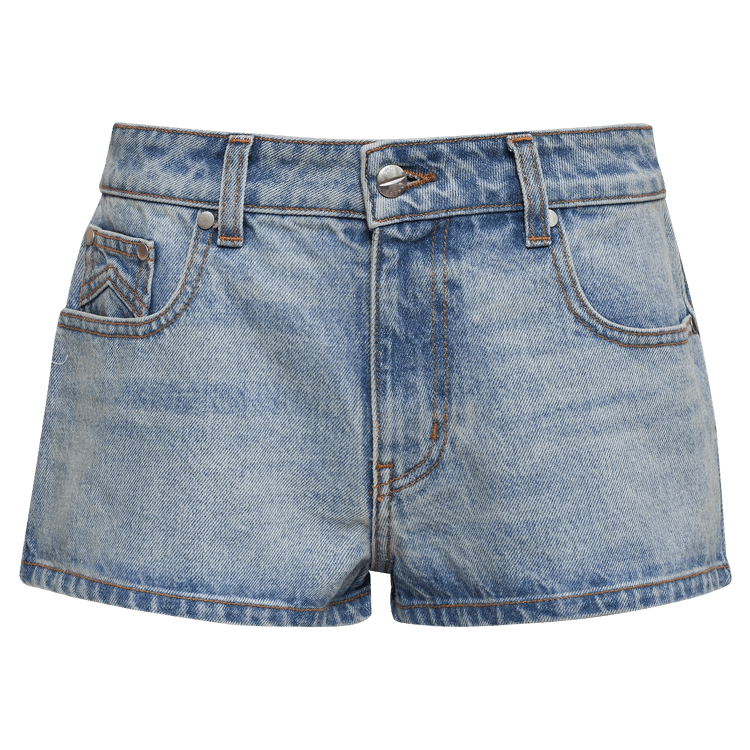 Rhude Low-Waist Denim Short "Light Inidigo"