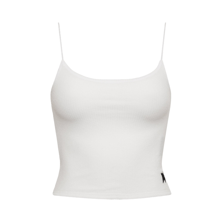 Rhude Sheer Rib Knit Tanktop "White"